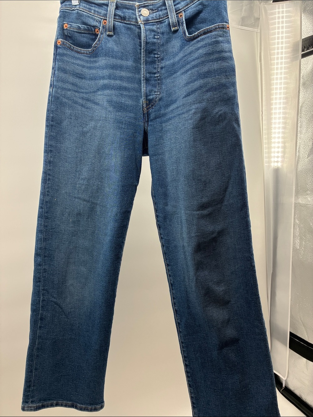 Levi's Relaxed Straight-Leg Jeans in Dark Blue